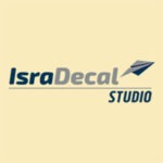 ISRA DECAL MODEL AIRPLANE STUDION LOGO